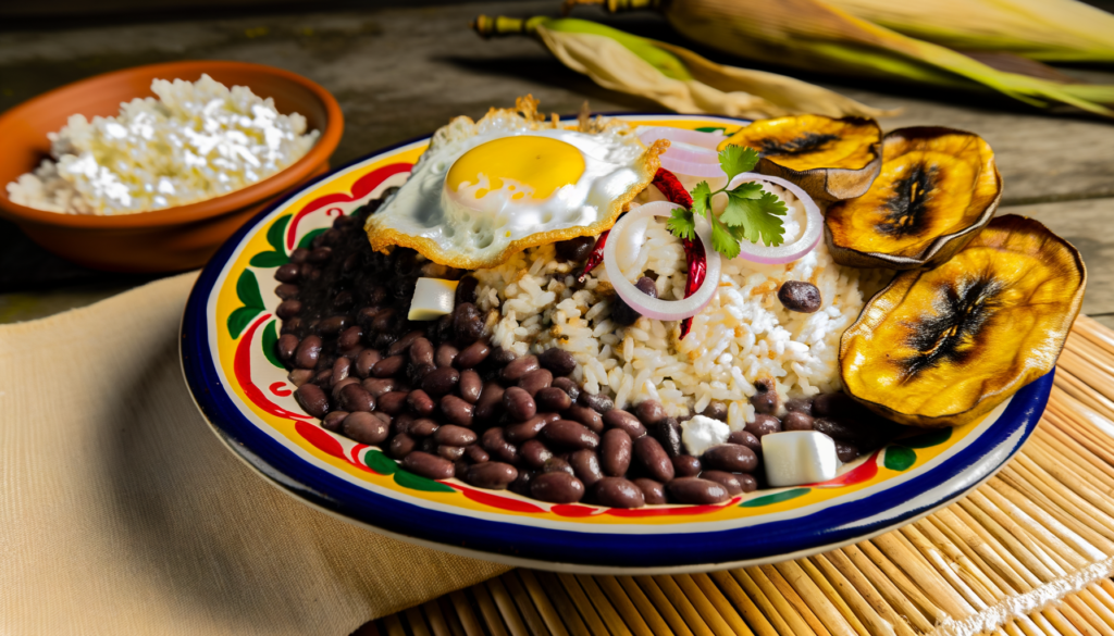 Gallo Pinto costarricense