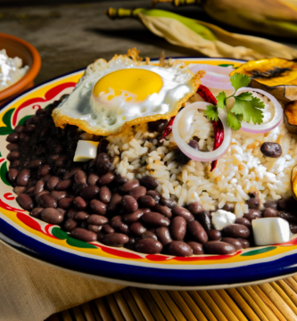 Gallo Pinto costarricense