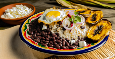 Gallo Pinto costarricense