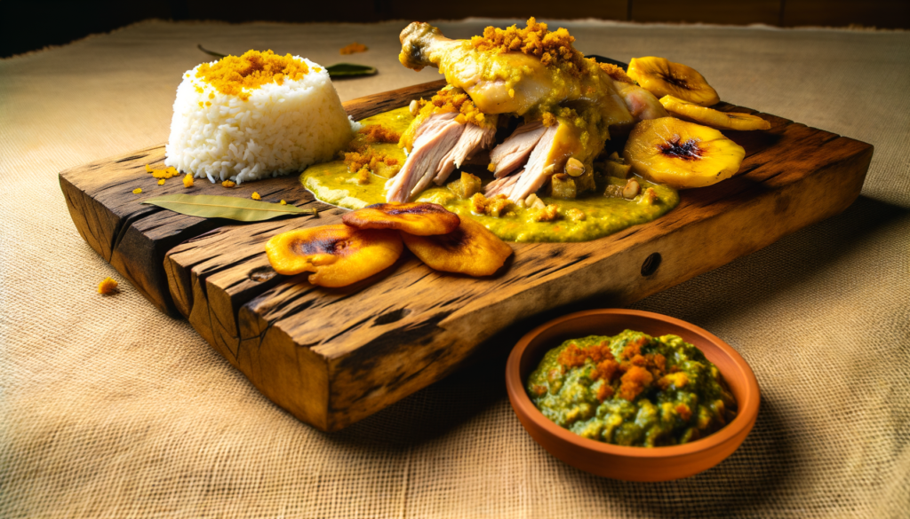Pollo en Pepitoria colombiano