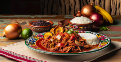 Ropa vieja cubana